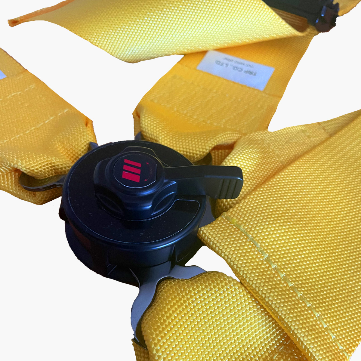 RRS FIA EVO 4 2.5 KG YELLOW HARNESS (4 POINTS) - 2