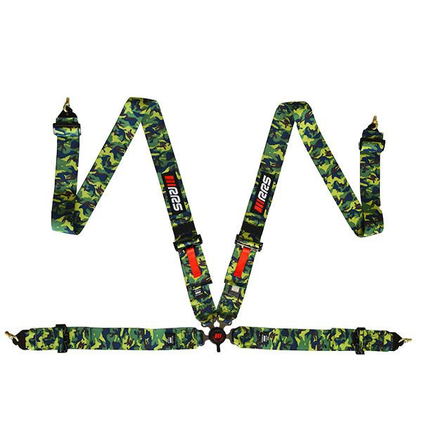 RRS FIA 4 POINTS HARNESS CAMO