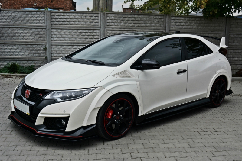 FRONT SPLITTER V.1 HONDA CIVIC IX TYPE R - 4