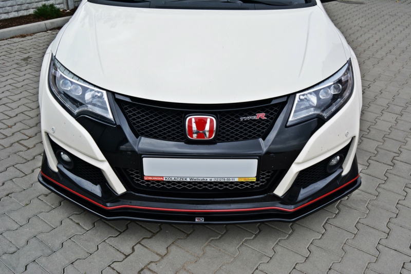 FRONT SPLITTER V.1 HONDA CIVIC IX TYPE R - 2