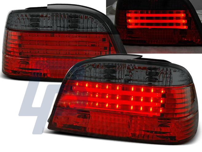 BMW E38 06.94-07.01 RED SMOKE LED TAILLIGHTS - 2