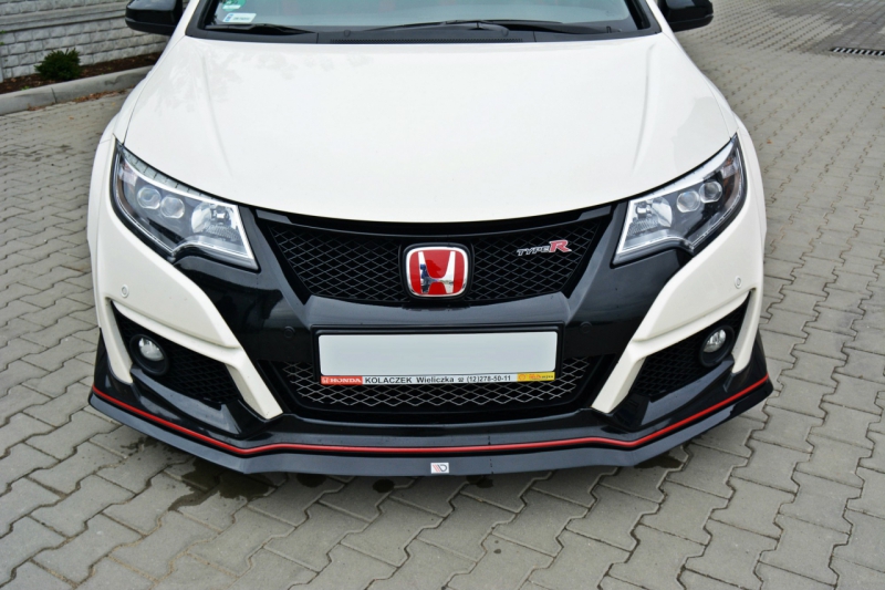 FRONT SPLITTER V.2 HONDA CIVIC IX TYPE R - 2