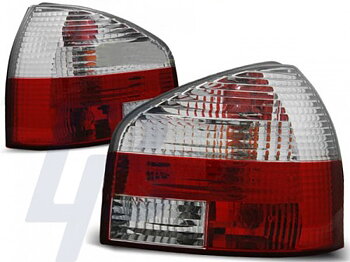 TAILLIGHTS AUDI A3 8L 08.96-08.00 RED WHITE