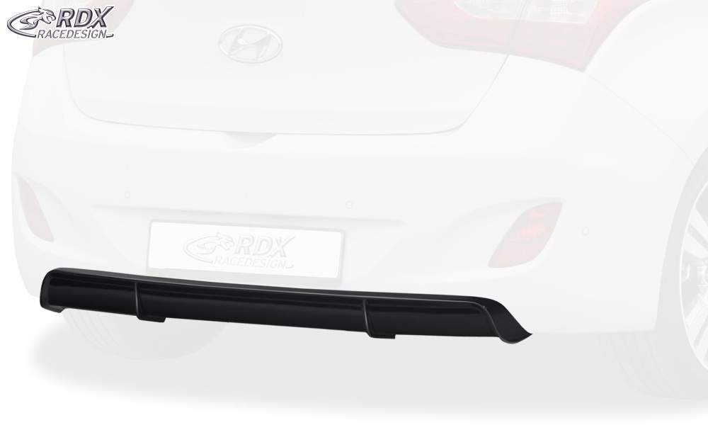 REAR BUMPER EXTENSION HYUNDAI I30 GD 2012+ DIFFUSOR - 3
