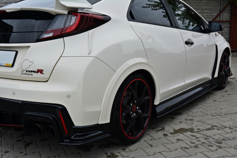 SIDE SKIRTS DIFFUSERS HONDA CIVIC IX TYPE R - 2