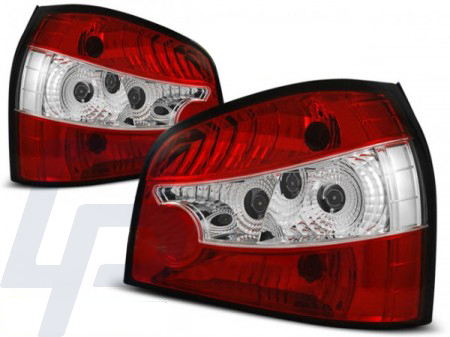 TAILLIGHTS AUDI A3 8L 08.96-08.00 RED WHITE