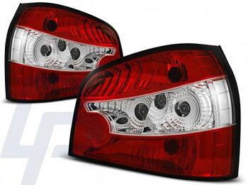 TAILLIGHTS AUDI A3 8L 08.96-08.00 RED WHITE
