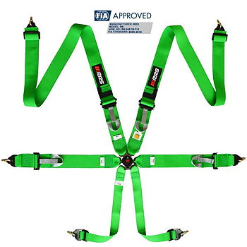 HARNESS FIA RRS R6 - GREEN