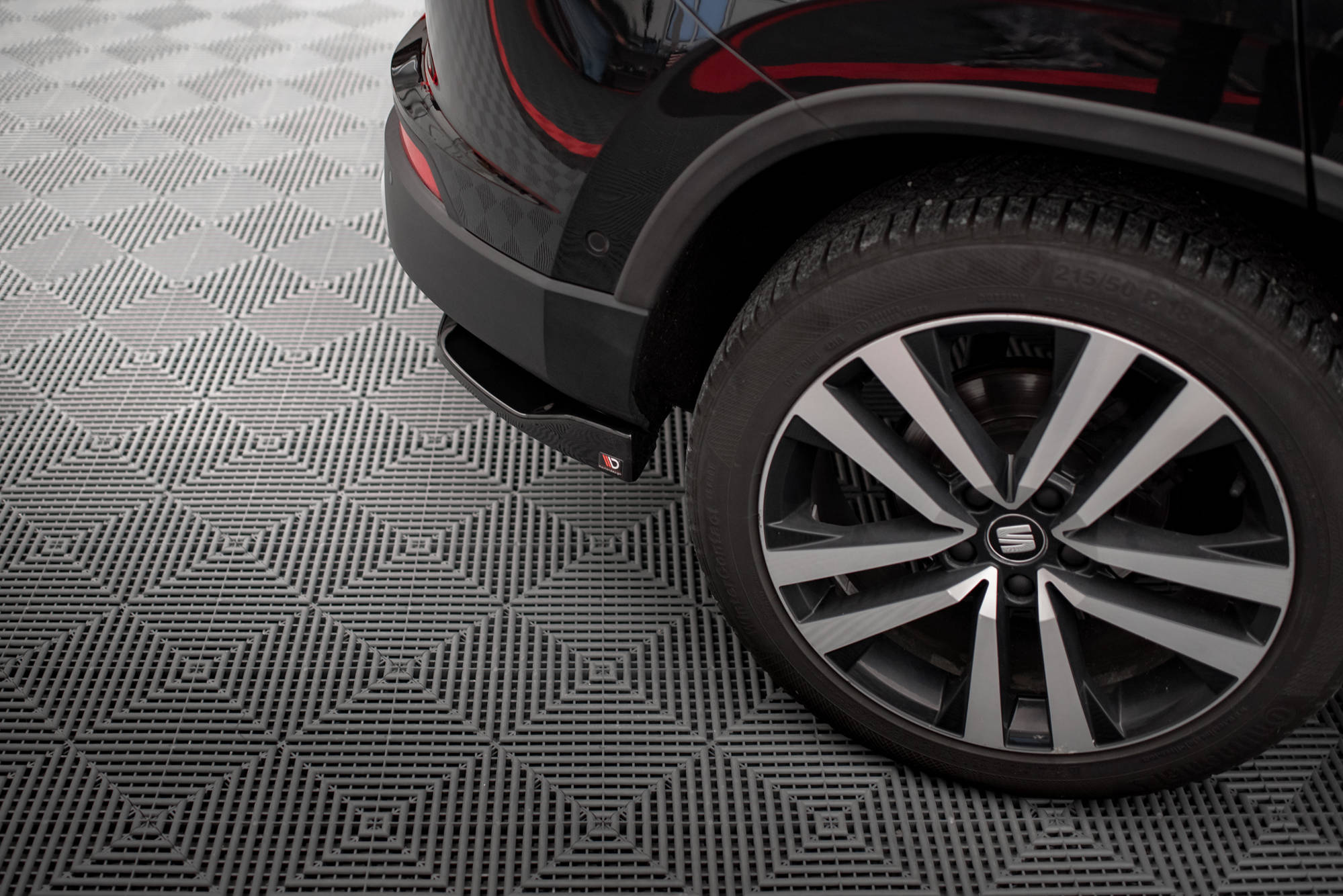 Rear Side Splitters Seat Ateca Mk1 - 4