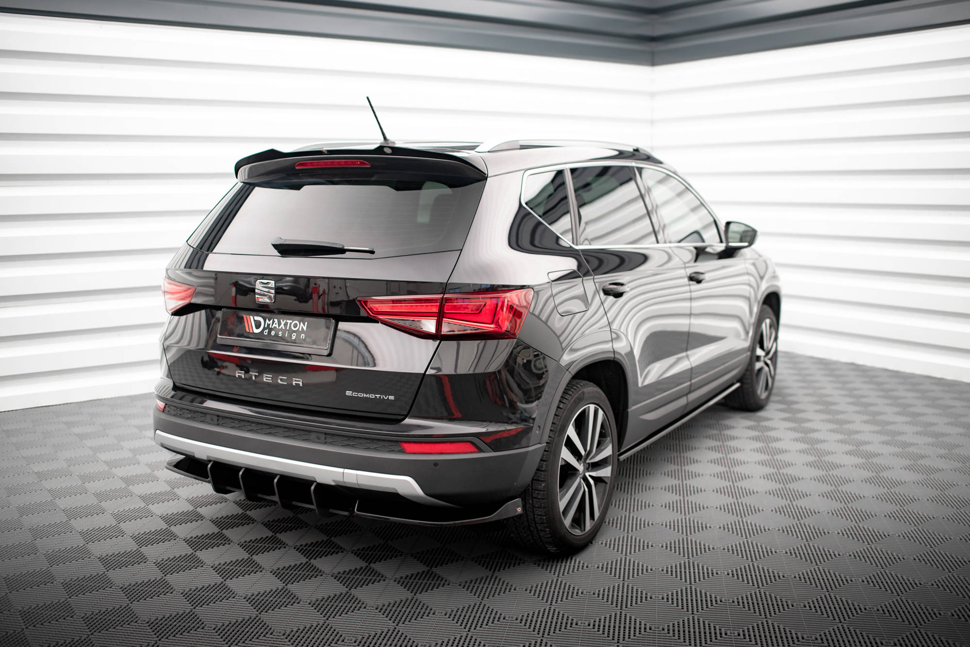 Rear Side Splitters Seat Ateca Mk1 - 3