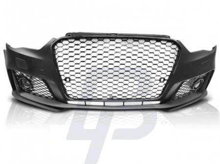 AUDI A3 12-16 RS3 STYLE BLANK SVART PDC STÖTFÅNGARE - 2