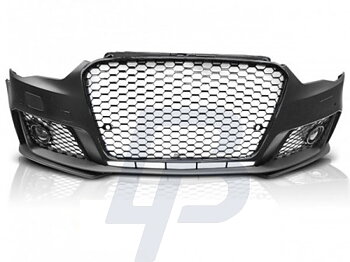 BUMPERS AUDI A3 12-16 RS3 STYLE GLOSSY BLACK PDC