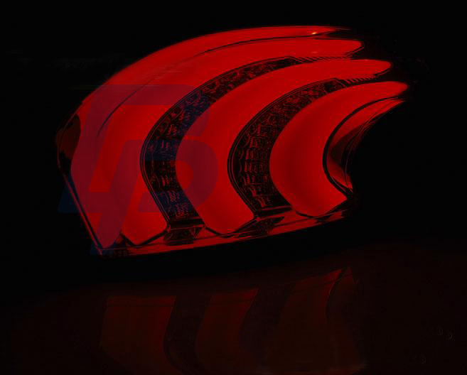 PEUGEOT 208 4.12-06.15 RED WHITE LED TAILLIGHTS BAR - 3