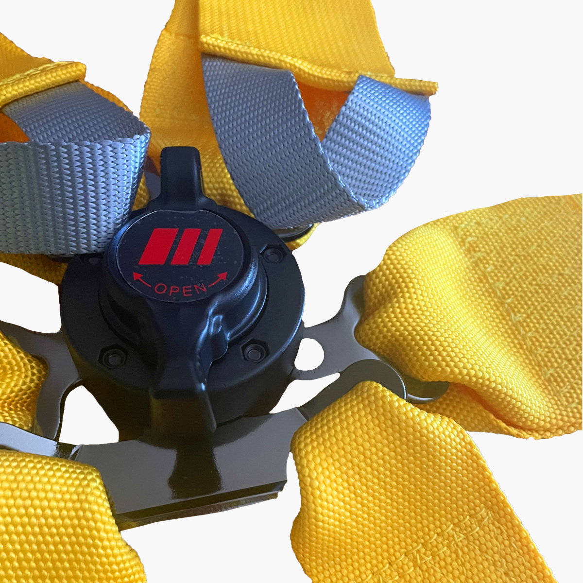 RRS FIA 3" 2" R6 HANS® 2.8KG YELLOW HARNESS - 2