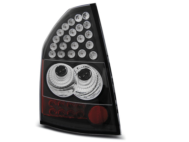 CHRYSLER 300C/300 09-10 BLACK LED TAILLIGHTS