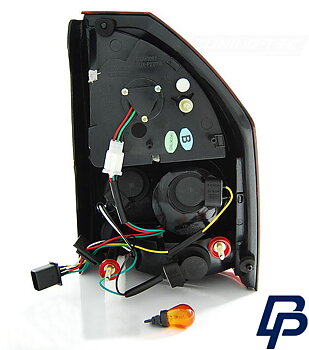 CHRYSLER 300C/300 09-10 BLACK LED TAILLIGHTS