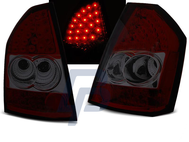 CHRYSLER 300C/300 09-10 RED SMOKE LED TAILLIGHTS - 4