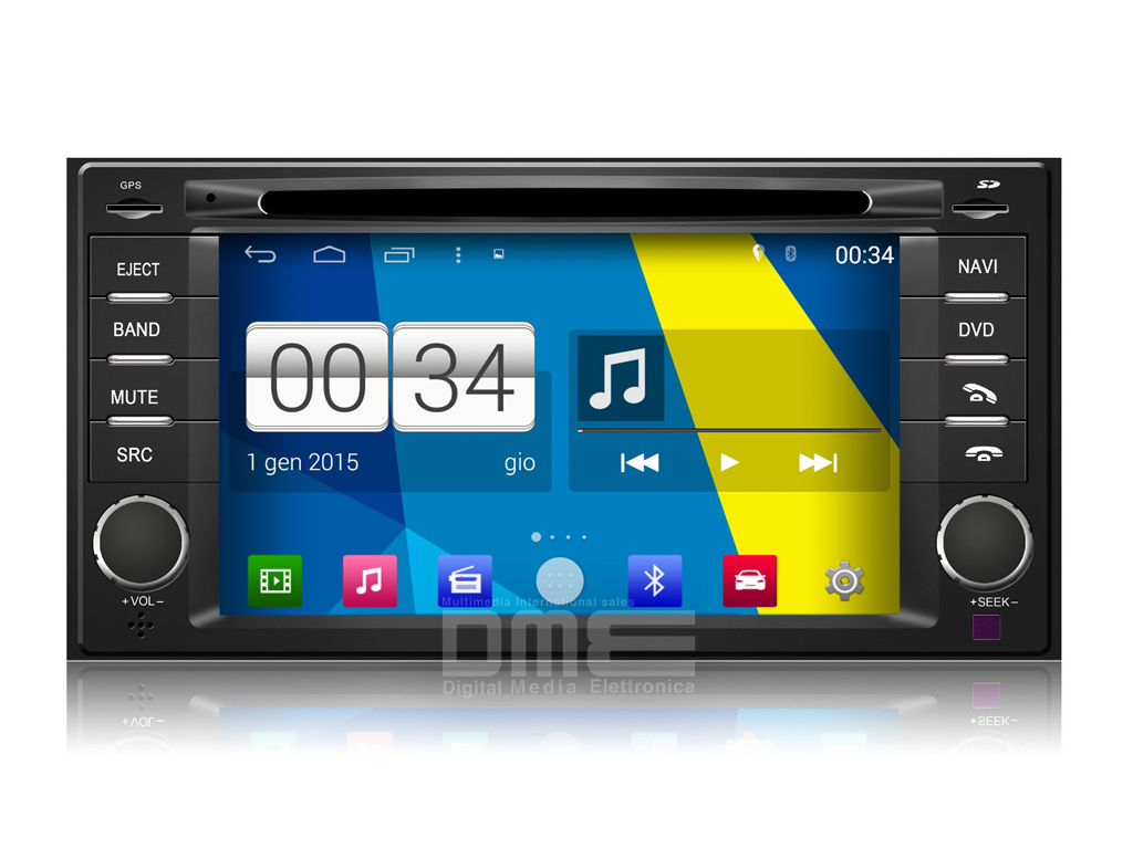 SUBARU FORESTER 7" MODELLANPASSAD ANDROID HUVUDENHET