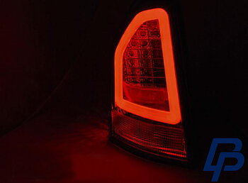 CHRYSLER 300C 05-08 RED SMOKE LED TAILLIGHTS BAR