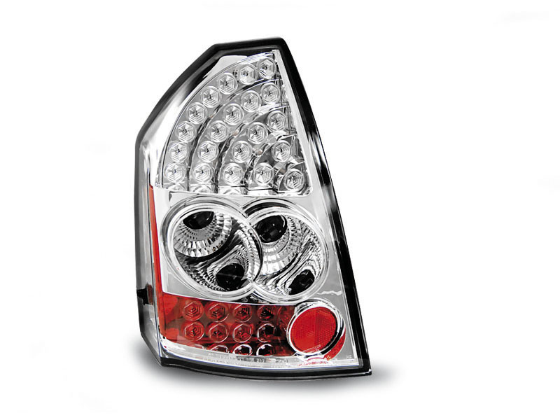CHRYSLER 300C 05-08 CHROME LED TAILLIGHTS