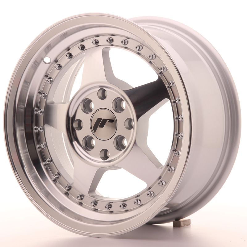 JAPAN RACING JR6 15X7 ET35 4X100/114 MACH SILVER