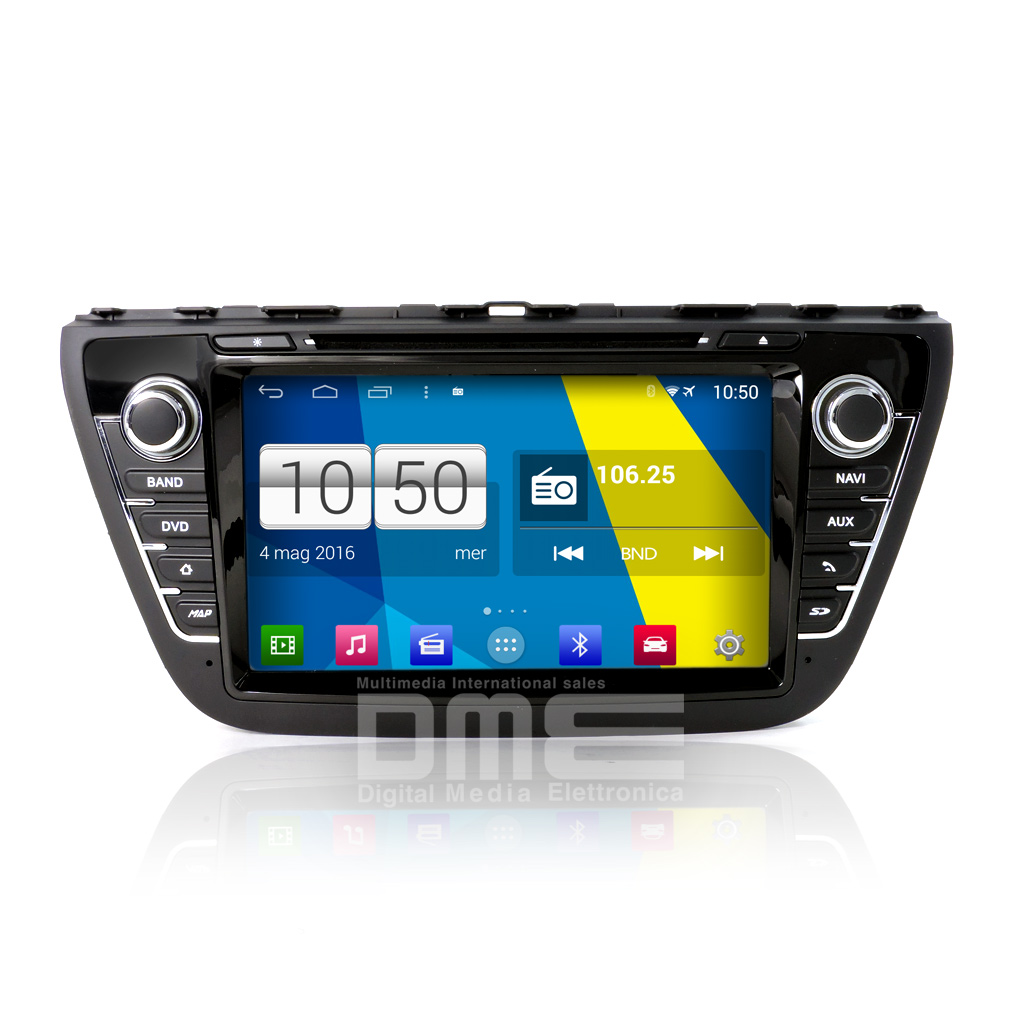 SUZUKI S-CROSS 7" MODELLANPASSAD ANDROID HUVUDENHET