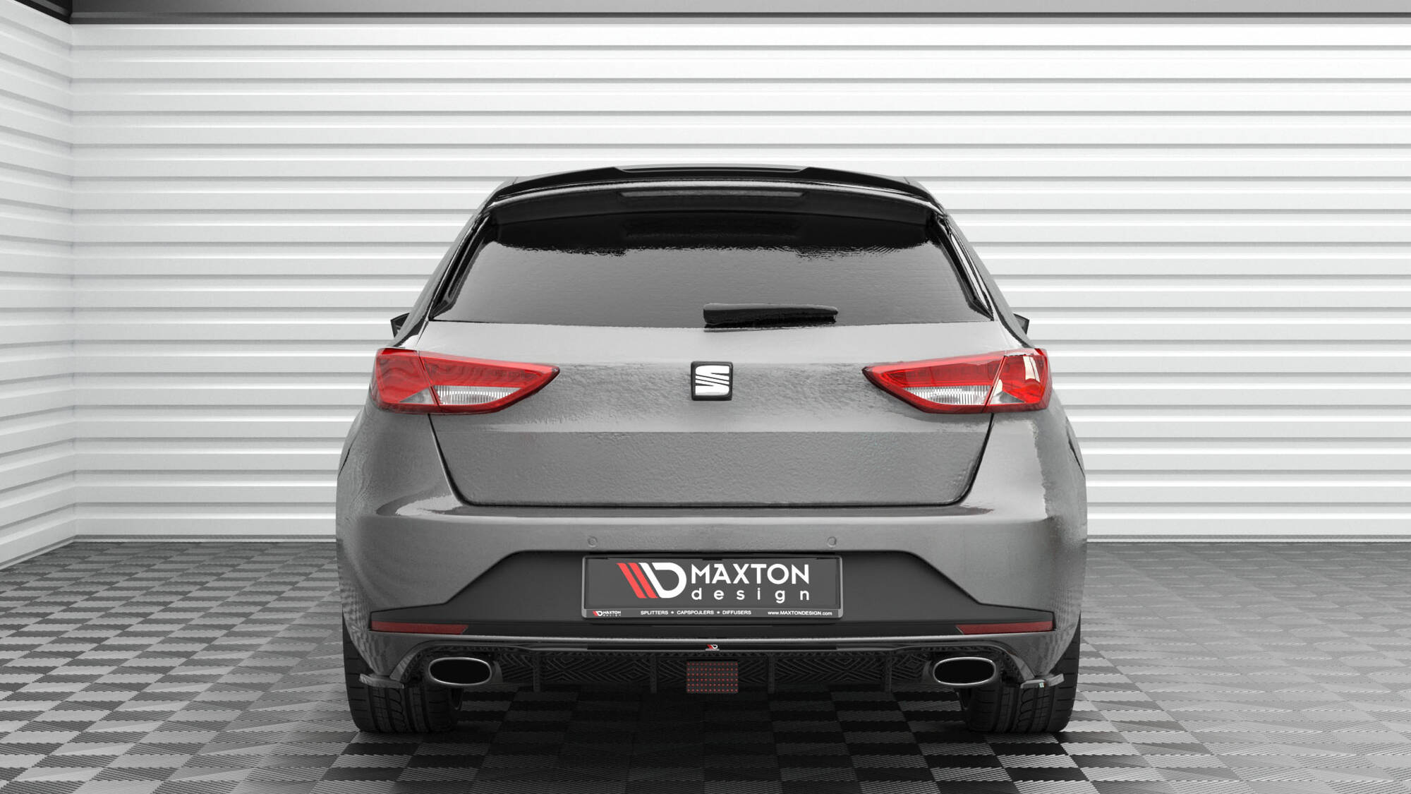 Spoiler CAP V.2 Seat Leon Cupra Sportstourer Mk3 Facelift - 3