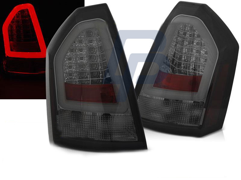 CHRYSLER 300C 05-08 SMOKE LED TAILLIGHTS BAR - 4