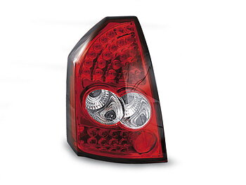 CHRYSLER 300C 05-08 RED WHITE LED TAILLIGHTS
