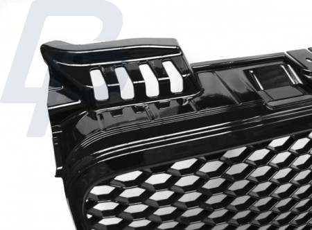 GRILLS GRILL AUDI A4 (B7) RS-TYPE 11.04-03.08 GLOSSY BLACK - 4