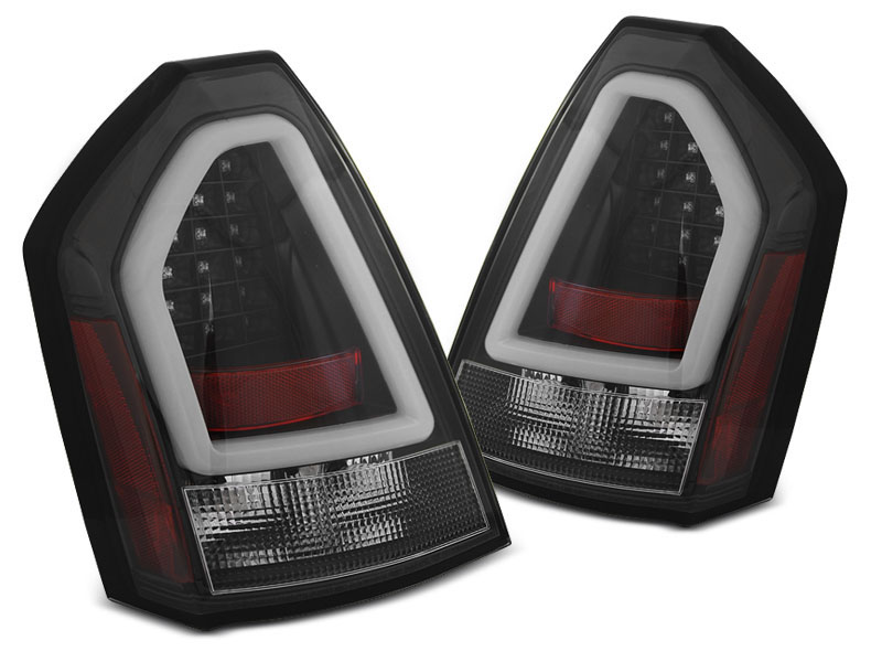 CHRYSLER 300C 05-08 BLACK LED TAILLIGHTS BAR