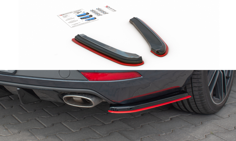 Rear Side Splitters V.2 Seat Leon Mk 3.5 Cupra ST (2017-)