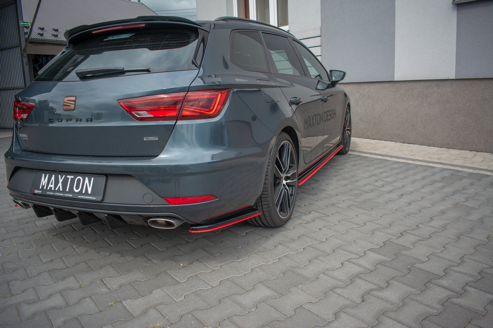 Rear Side Splitters V.2 Seat Leon Mk 3.5 Cupra ST (2017-) - 4