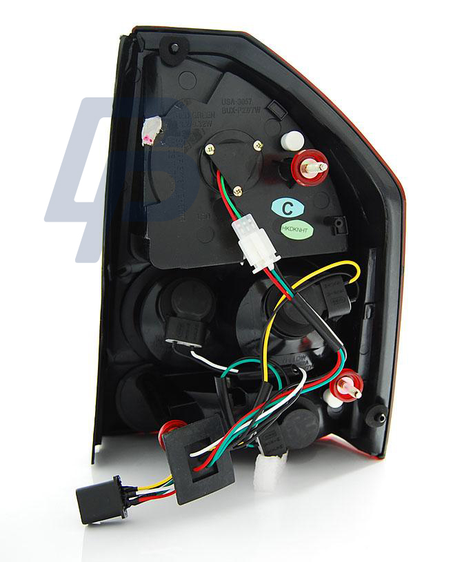 CHRYSLER 300C 05-08 RED SMOKE LED TAILLIGHTS - 4