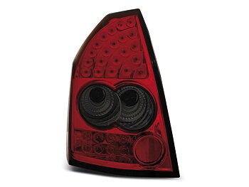 CHRYSLER 300C 05-08 RED SMOKE LED TAILLIGHTS