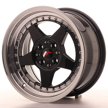 Japan Racing JR6 16x8 ET30 4x100/114 Glossy Black