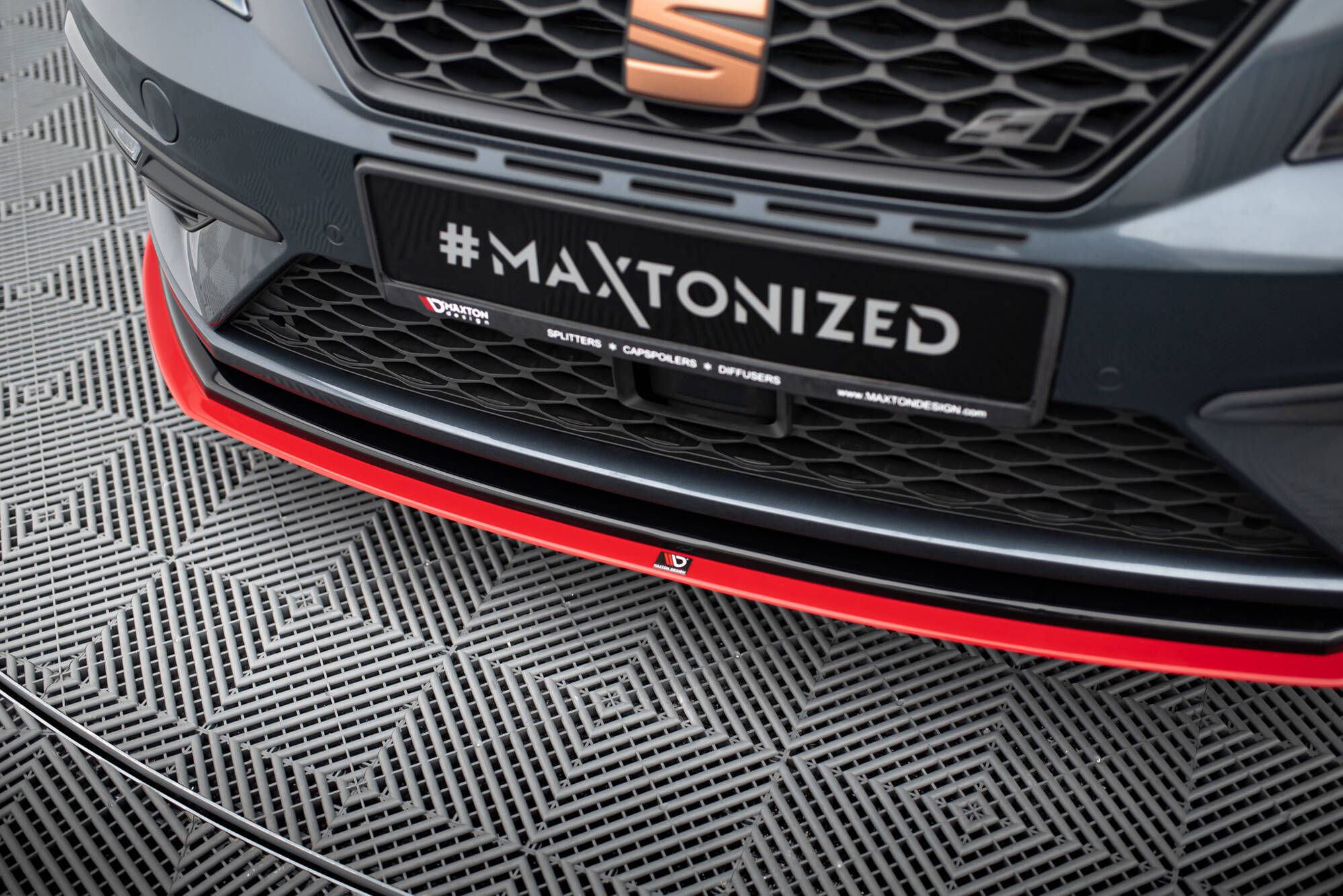 Front Splitter V.3 Seat Leon Cupra / FR Mk3 FL - 4