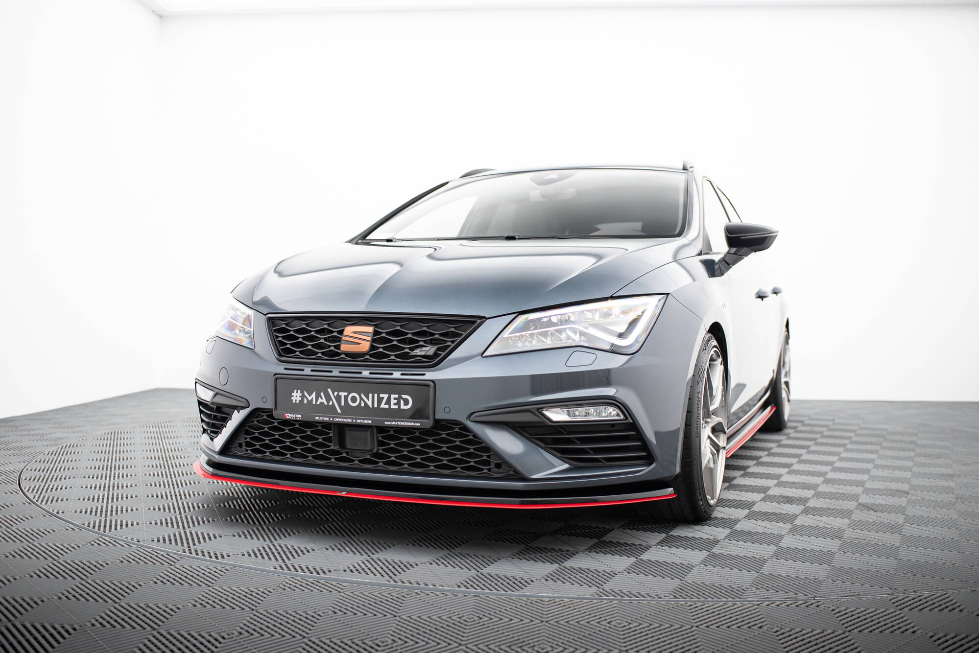 Front Splitter V.3 Seat Leon Cupra / FR Mk3 FL - 3