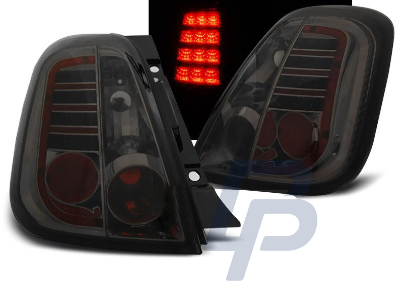 FIAT 500 07- SMOKE LED TAILLIGHTS - 3