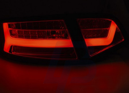 AUDI A6 08-11 SEDAN CHROME LED BAR SEQ BAKLAMPOR - 2