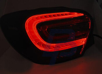 MERCEDES W176 A-CLASS 12-02.14 SMOKE LED TAILLIGHTS