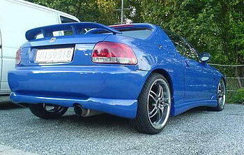 HONDA DELSOL 92-97 MGN REAR BUMPER ADDON [AIT]