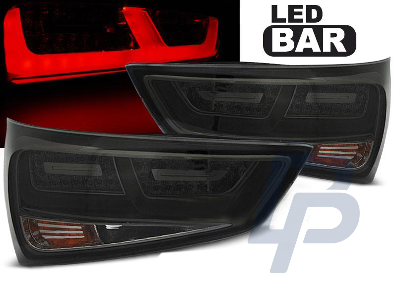 AUDI A1 2010-  RÖKTONADE LED BAKLAMPOR - 6