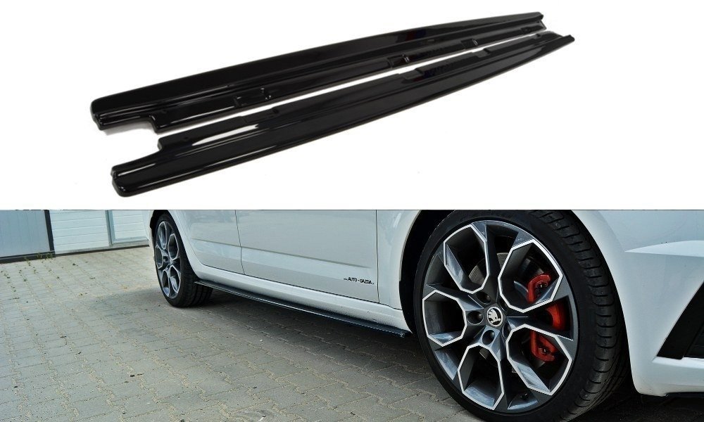 Side Skirts Diffusers Skoda Octavia VRS MK3/ MK3.5 Hatchback/estate