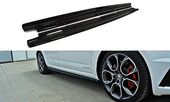 SIDE SKIRTS DIFFUSERS SUITABLE FOR SKODA OCTAVIA RS HATCHBACK / COMBI MK3 / MK3 FACELIFT – MAXTON DESIGN