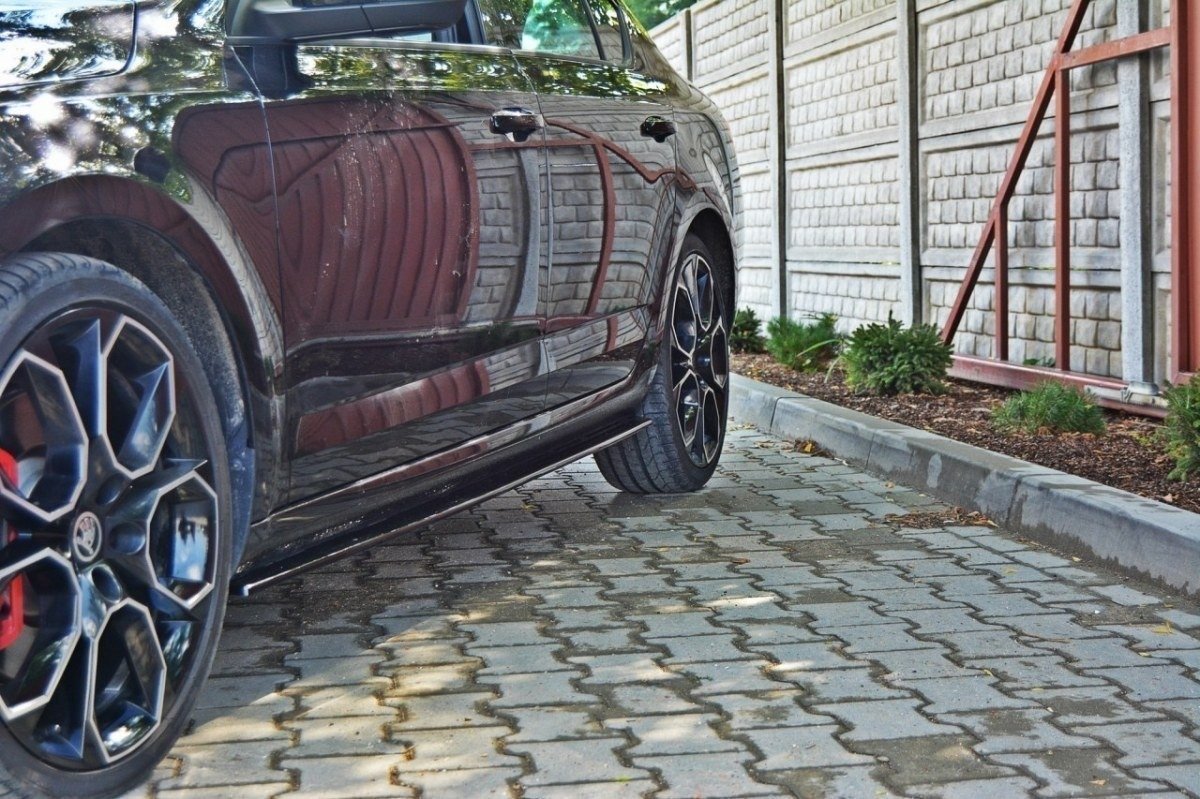 Side Skirts Diffusers Skoda Octavia VRS MK3/ MK3.5 Hatchback/estate - 5