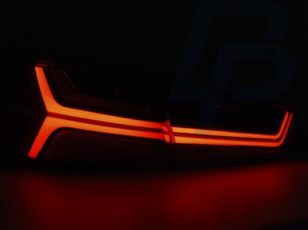 LED TAILLIGHTS AUDI A6 C7 11-14 LIMOUSINE  RED WHITE LED BAR SEQ - 3