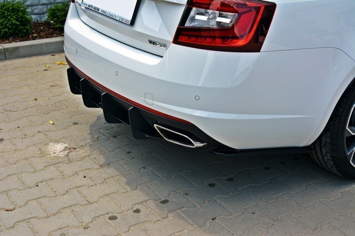 Rear Diffuser Skoda Octavia VRS MK3/ MK3.5 Hatchback/ Estate - 6