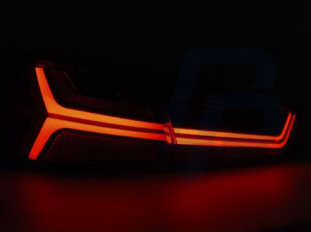 LED TAILLIGHTS AUDI A6 C7 11-14 LIMOUSINE SMOKE LED BAR SEQ - 3