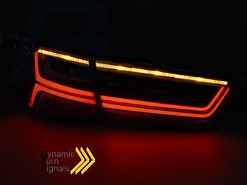 LED TAILLIGHTS AUDI A6 C7 11-14 LIMOUSINE SMOKE LED BAR SEQ
